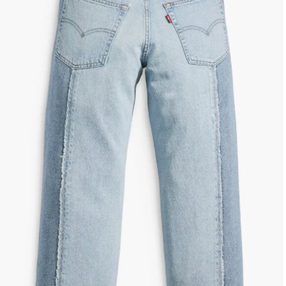 Levi's Recrafted Crop Baggy Wide Leg Dad Jeans - Picture 2 of 11